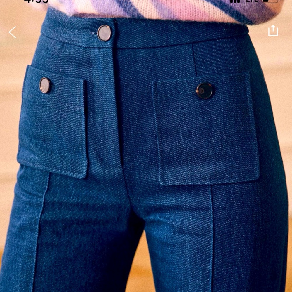 Sézane Dan trousers - size 36/4 - NWT